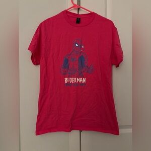 NWOT! Bi-Derman Spider-Man tee